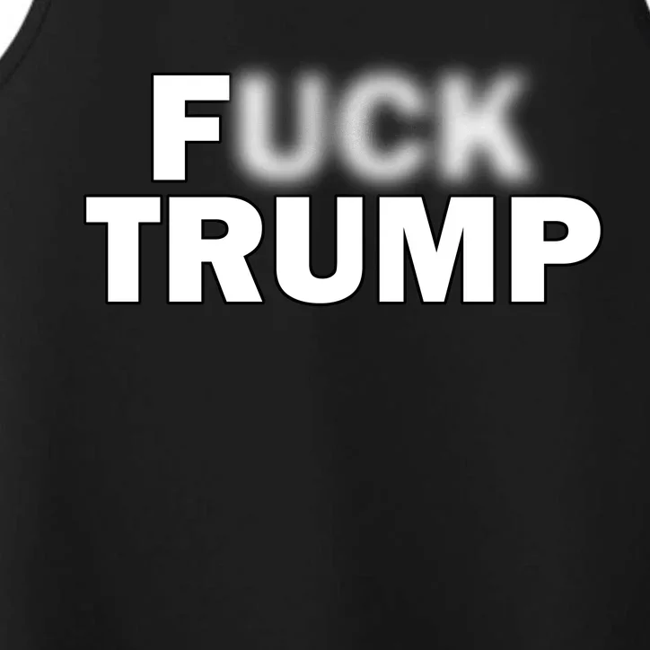 F Trump Blurry Logo Performance Tank