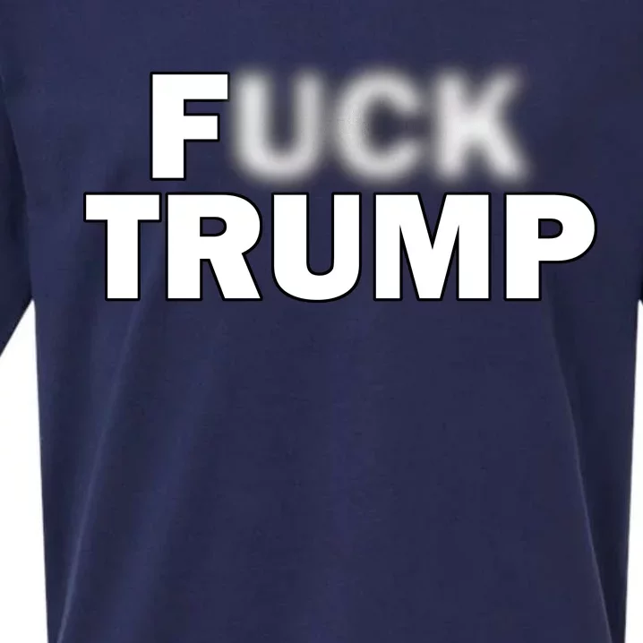 F Trump Blurry Logo Sueded Cloud Jersey T-Shirt