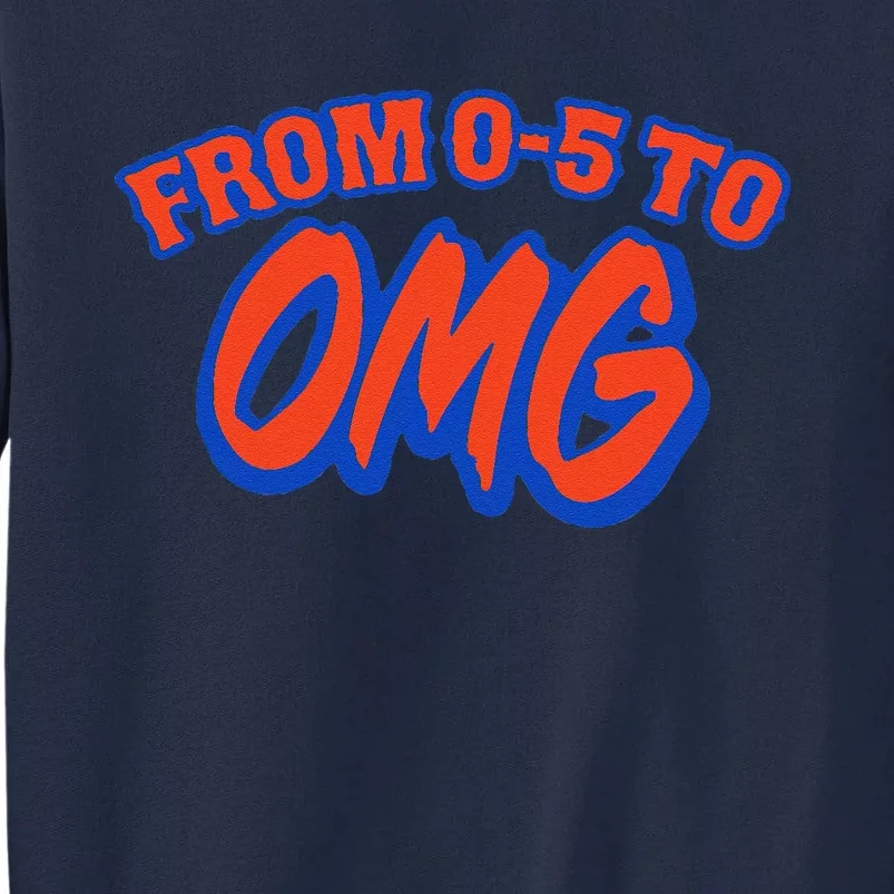 From 0.5 To Omg New York Tall Sweatshirt