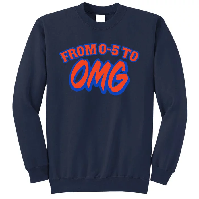 From 0.5 To Omg New York Tall Sweatshirt