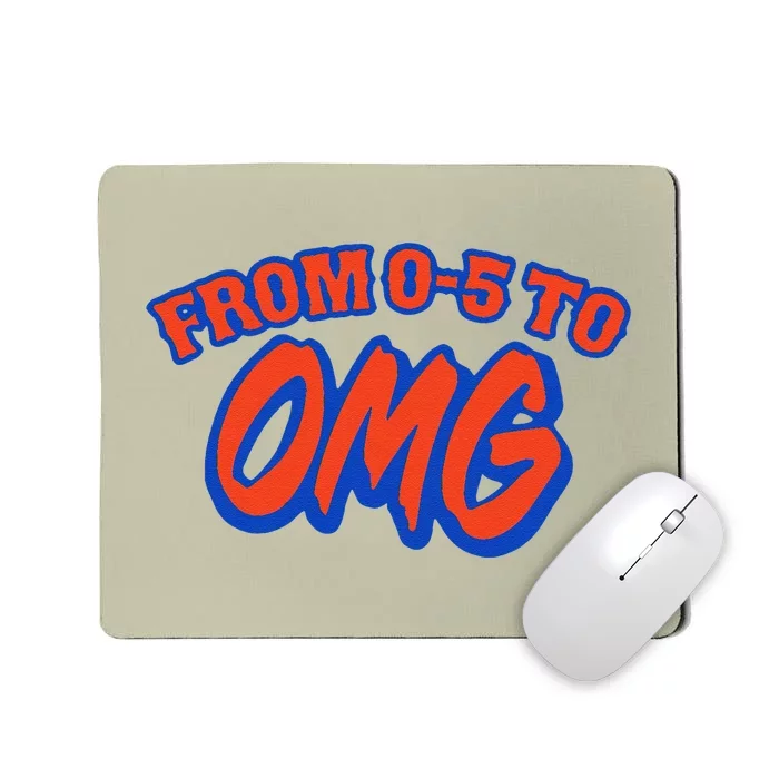 From 0.5 To Omg New York Mousepad