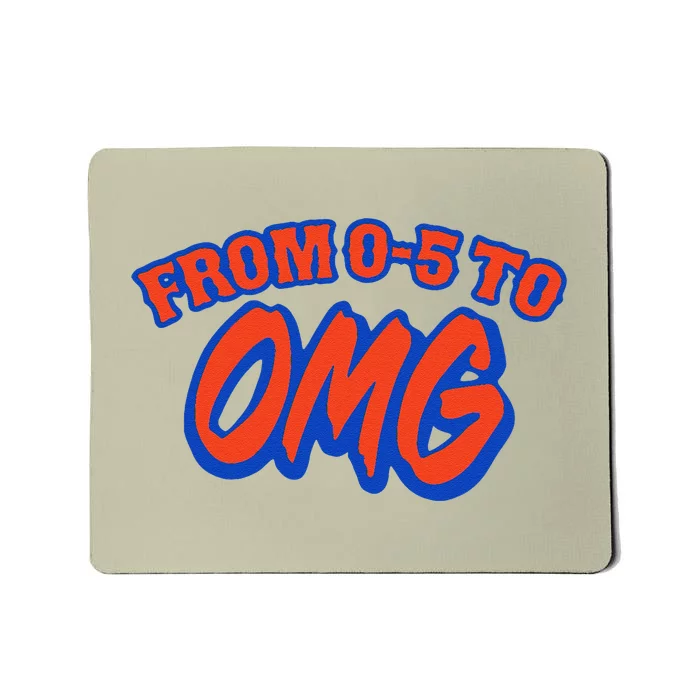 From 0.5 To Omg New York Mousepad