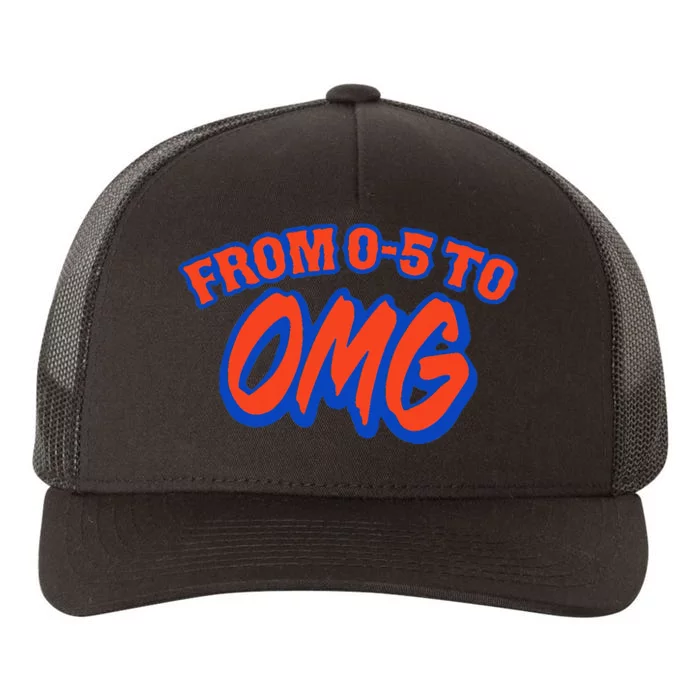 From 05 To Omg New York Yupoong Adult 5-Panel Trucker Hat