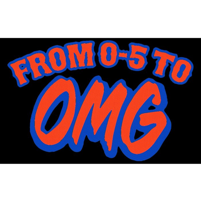 From 05 To Omg New York Bumper Sticker