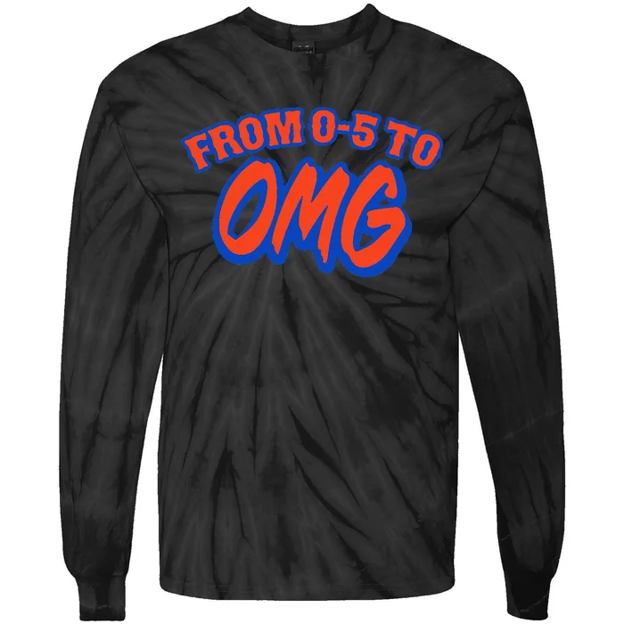 From 05 To Omg New York Tie-Dye Long Sleeve Shirt