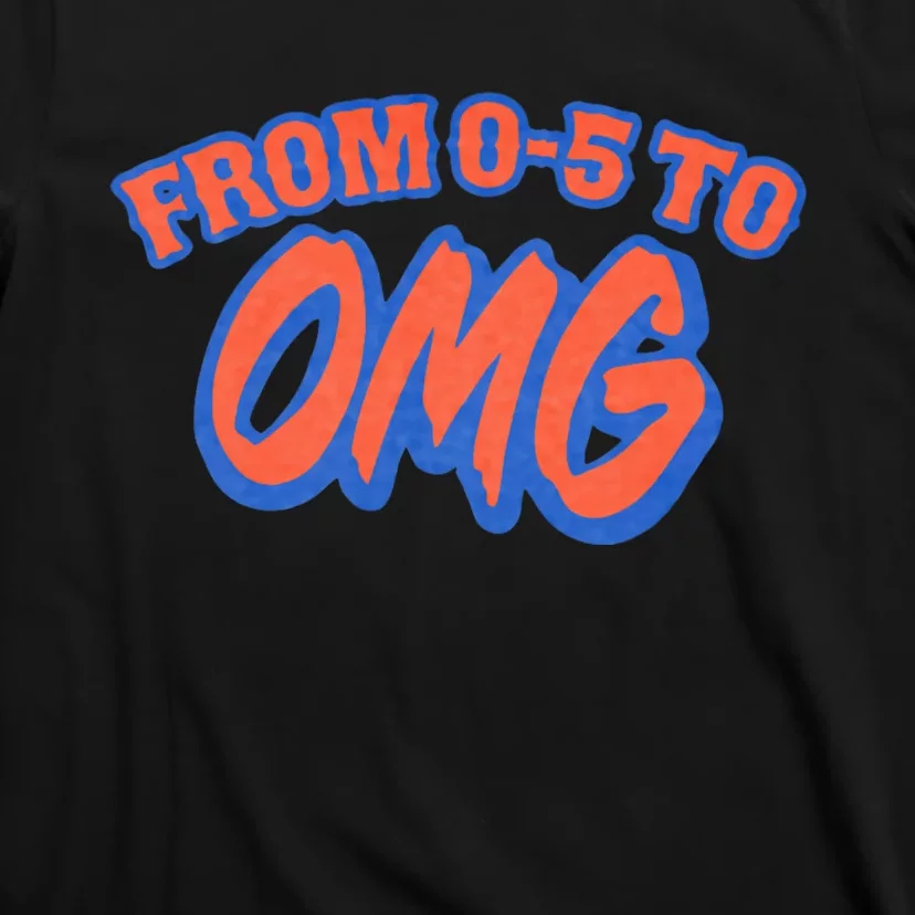 From 05 To Omg New York T-Shirt