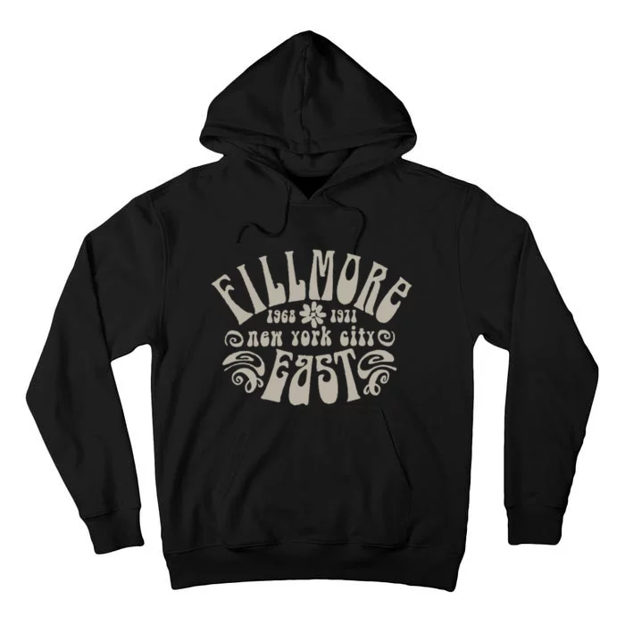 Fillmore 1968 1971 New York City East Embody Peace & Love Fillmore 1968 1971 Tall Hoodie