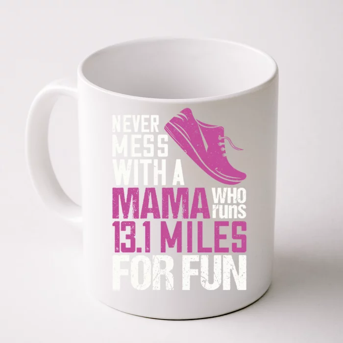 Funny 13 1 Half Marathon Running Training Runner Mom Gift Front & Back Coffee Mug