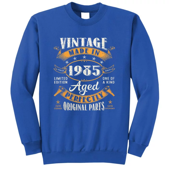 Funny 1985 38 Birthday Tall Sweatshirt