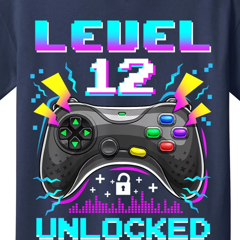 Funny 12th Birthday Video Game Gift Birthday Gaming Kids T-Shirt