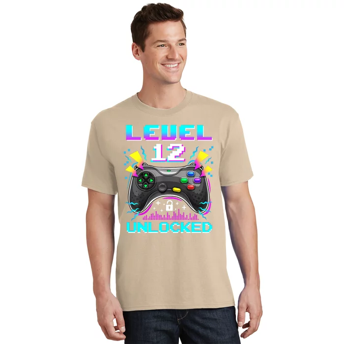 Funny 12th Birthday Video Game Gift Birthday Gaming T-Shirt