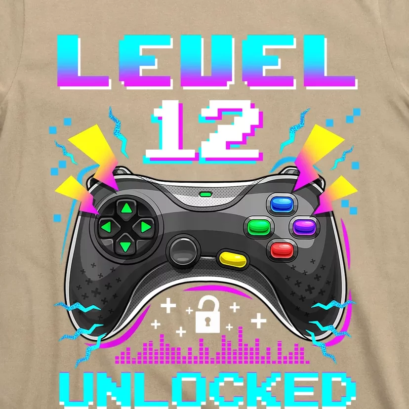 Funny 12th Birthday Video Game Gift Birthday Gaming T-Shirt