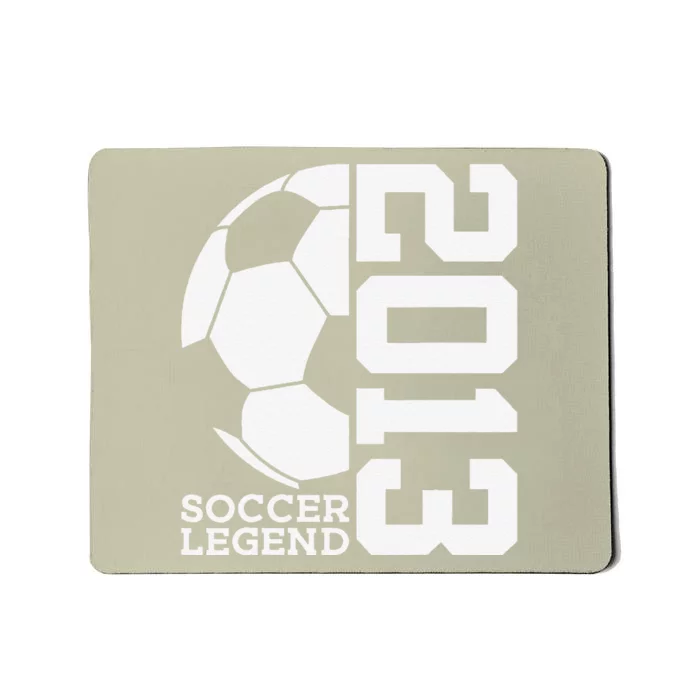 Football 10th Birthday Soccer Legend 2013 Mousepad