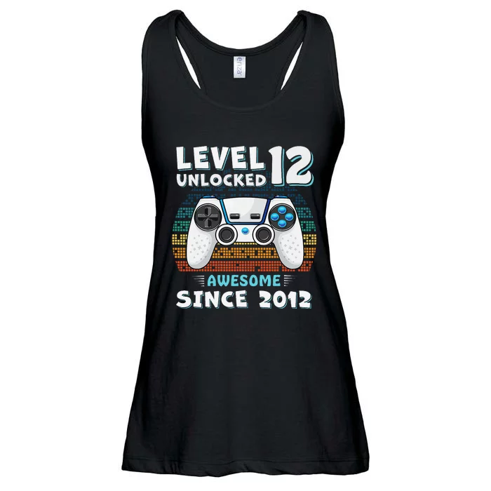 Funny 12th Birthday Decoration Boy 12yr 12 Year Old Birthday Ladies Essential Flowy Tank