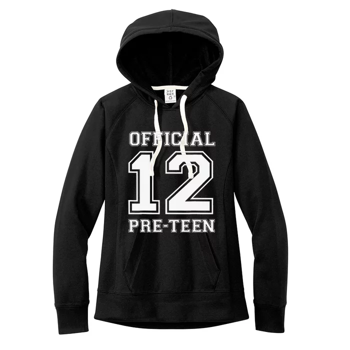 Funny 12th Birthday 12 Year Old 2010 12 PreTeen Women's Fleece Hoodie