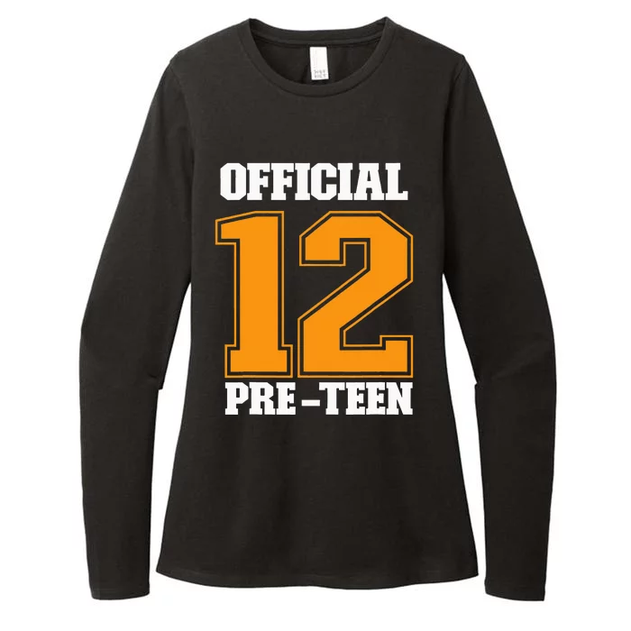 Funny 12th Birthday 12 Year Old 2010 Official 12 Pre-Teen Womens CVC Long Sleeve Shirt