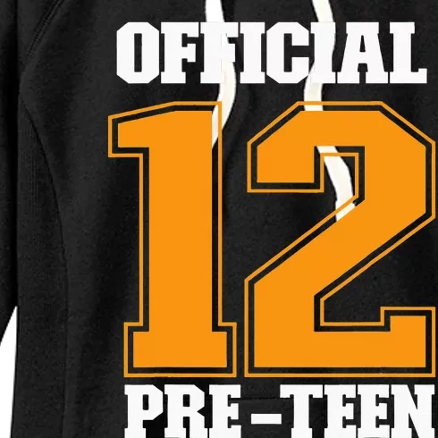 Funny 12th Birthday 12 Year Old 2010 Official 12 Pre-Teen Women's Fleece Hoodie