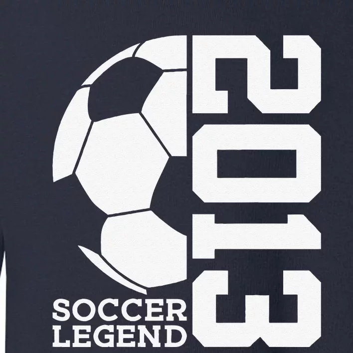 Football 10th Birthday Soccer Legend 2013 Toddler Sweatshirt