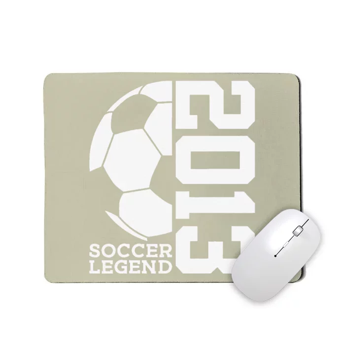 Football 10th Birthday Soccer Legend 2013 Mousepad