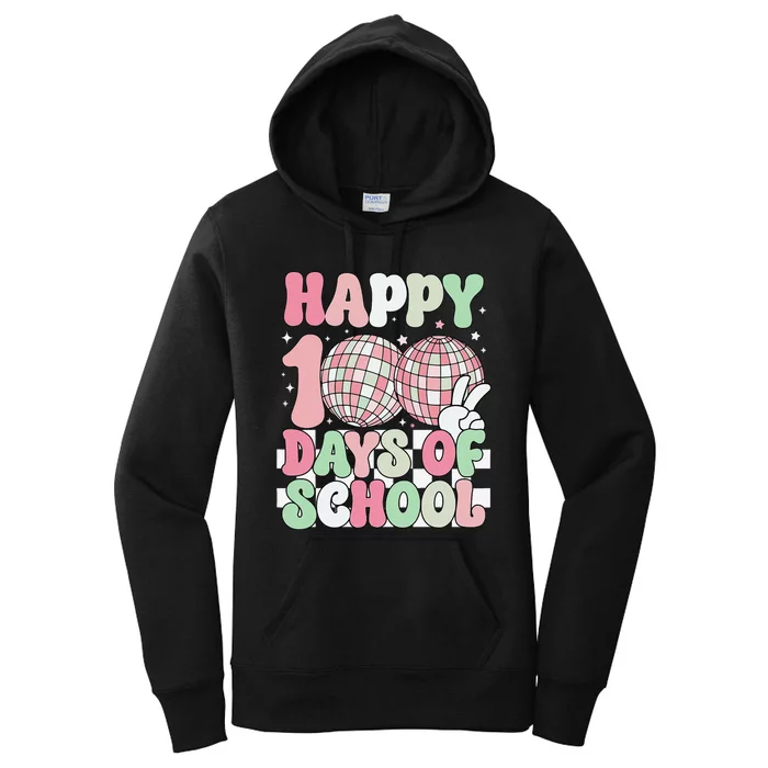 Funny 100 Days 100th Day Of School For Girl Boy & Teacher Women's Pullover Hoodie