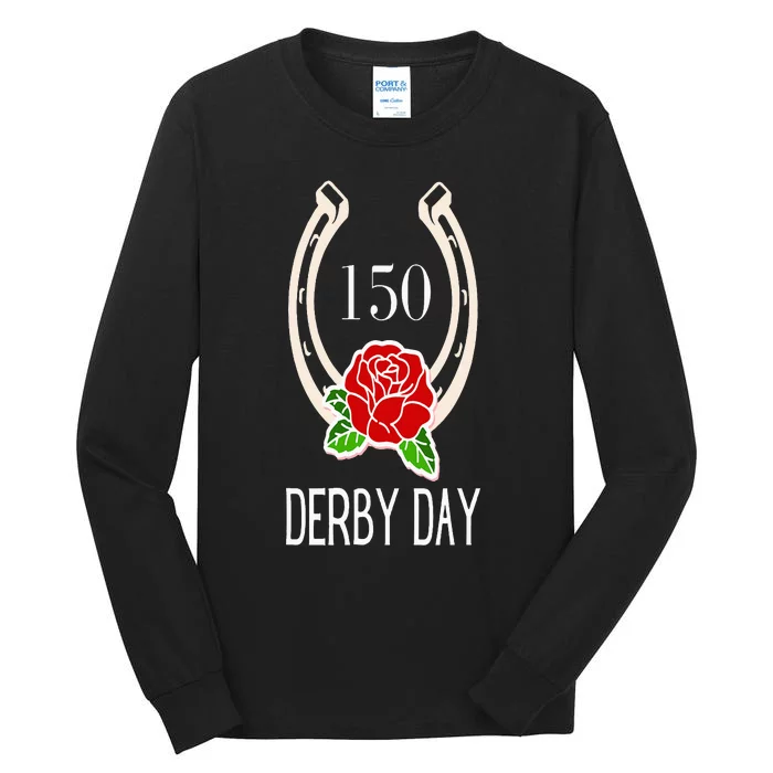 Funny 150th Derby Day 2024 Ky Derby 2024 Tall Long Sleeve T-Shirt