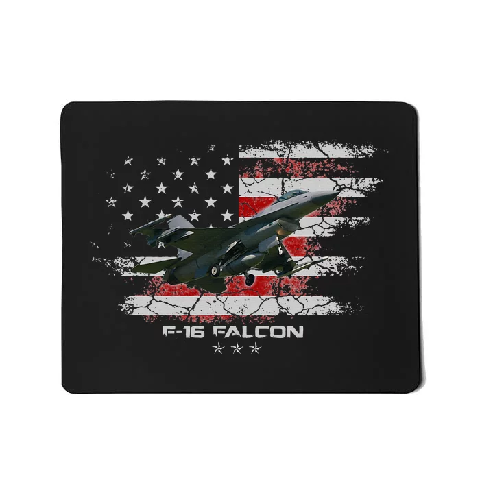 F 16 Falcon U.S Military Fighter Fighting Jet Pilot Veteran Mousepad