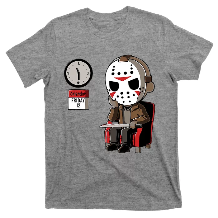 Friday 12th Funny Halloween Horror Movie Humor T-Shirt