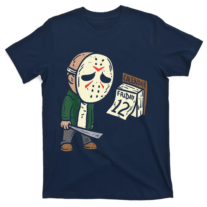 Friday 12th Funny Halloween Horror Movie Humor T-Shirt