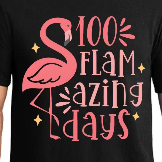 Flamingo 100 Flamazing Days 100 Days Of School Pajama Set