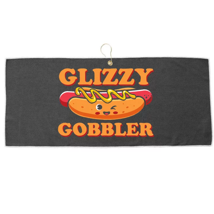 Funny 1 Gizzy Gobbler Large Microfiber Waffle Golf Towel