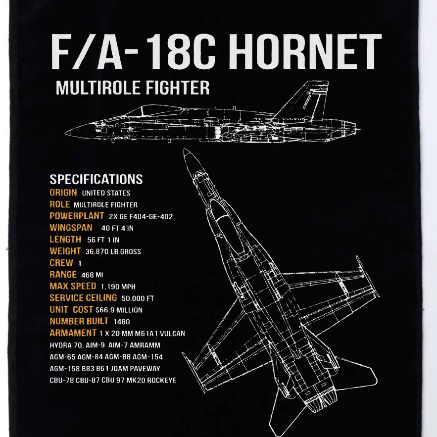 Fa 18 Hornet Platinum Collection Golf Towel