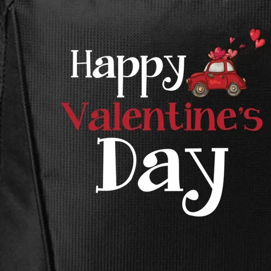 February 14 Happy Hearts Day Holiday Happy Valentines Day Gift City Backpack