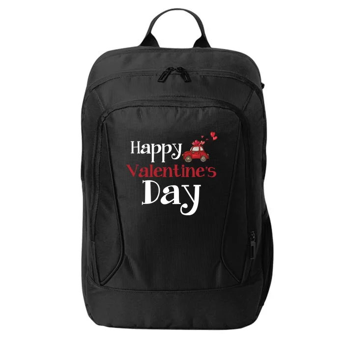 February 14 Happy Hearts Day Holiday Happy Valentines Day Gift City Backpack