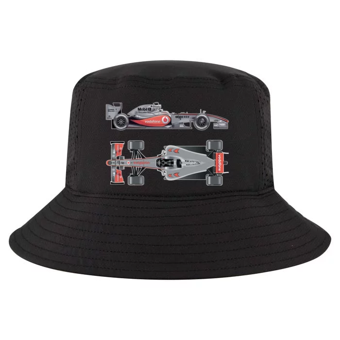 Formula 1 Race Car McLaren Mercedes Cool Comfort Performance Bucket Hat