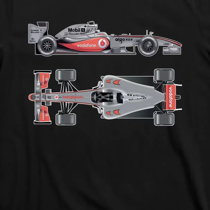 Formula 1 Race Car McLaren Mercedes T-Shirt