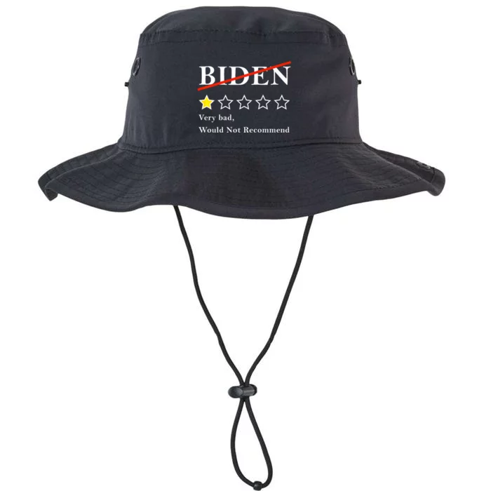 Funny 1 Star Anti Biden Very Bad Would Not Recommend Legacy Cool Fit Booney Bucket Hat