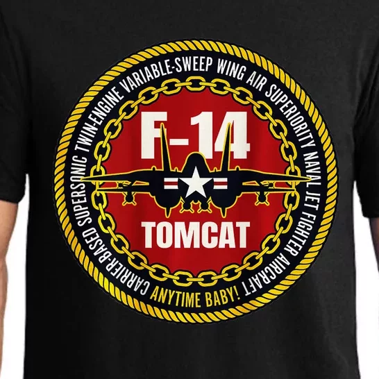 F 14 Tomcat Fighter Jet Military Aircraft Design Pajama Set