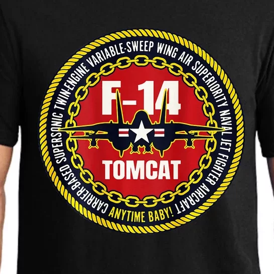 F 14 Tomcat Fighter Jet Military Aircraft Design Pajama Set