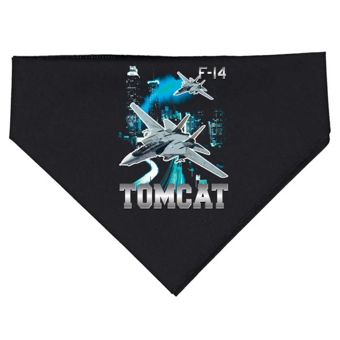 F 14 Tomcat Bootleg Style USA-Made Doggie Bandana