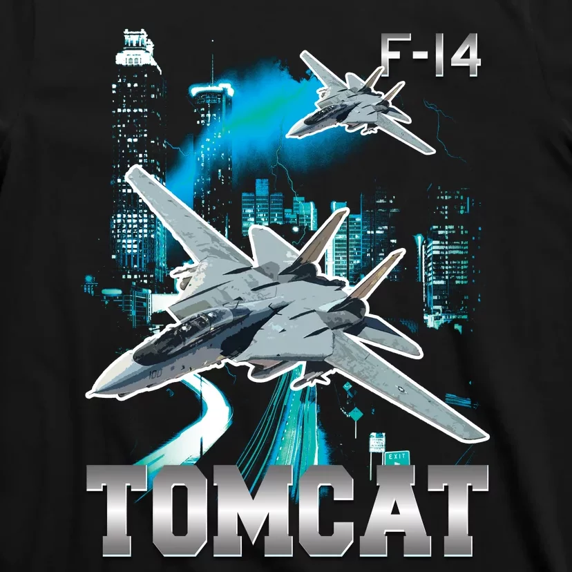 F 14 Tomcat Bootleg Style T-Shirt