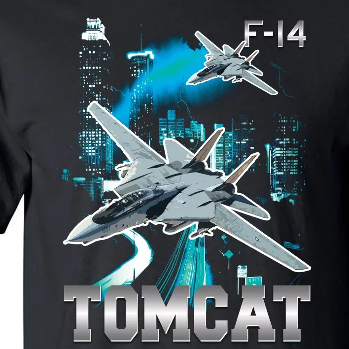 F 14 Tomcat Bootleg Style Tall T-Shirt