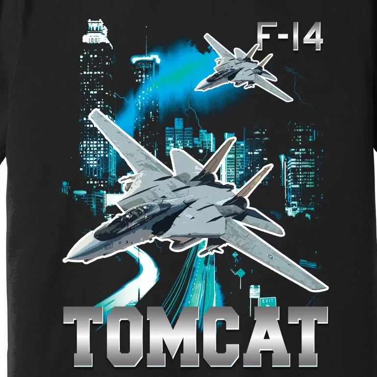 F 14 Tomcat Bootleg Style Premium T-Shirt