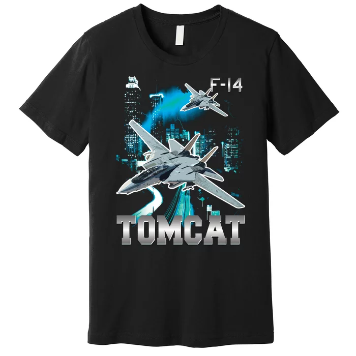 F 14 Tomcat Bootleg Style Premium T-Shirt