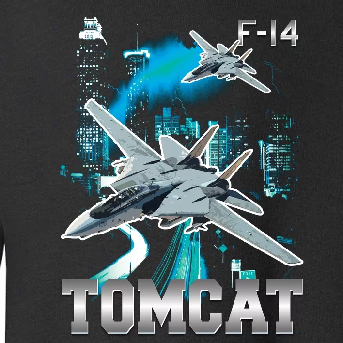 F 14 Tomcat Bootleg Style Toddler Sweatshirt