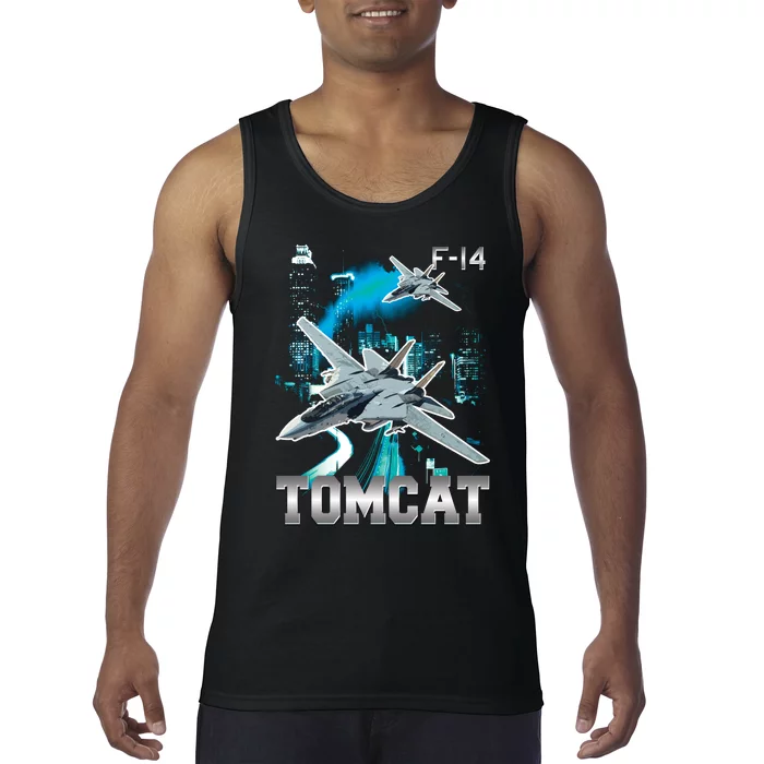 F 14 Tomcat Bootleg Style Tank Top