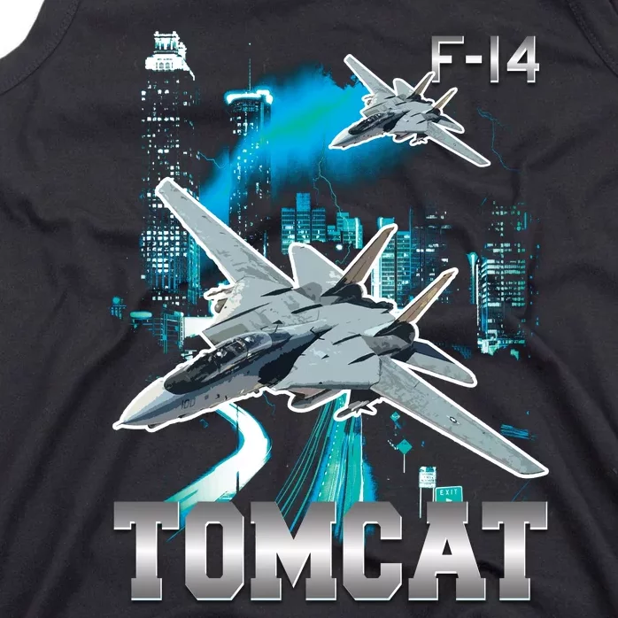 F 14 Tomcat Bootleg Style Tank Top