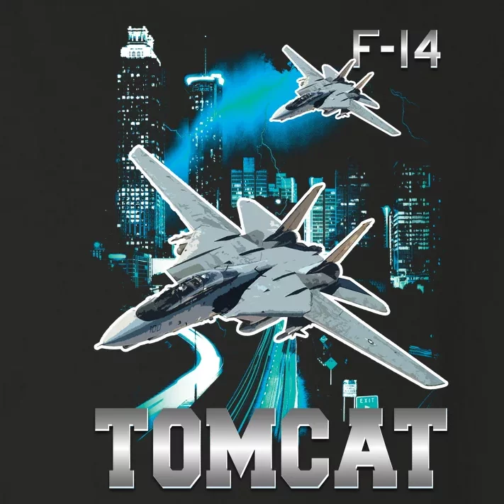 F 14 Tomcat Bootleg Style Toddler Long Sleeve Shirt