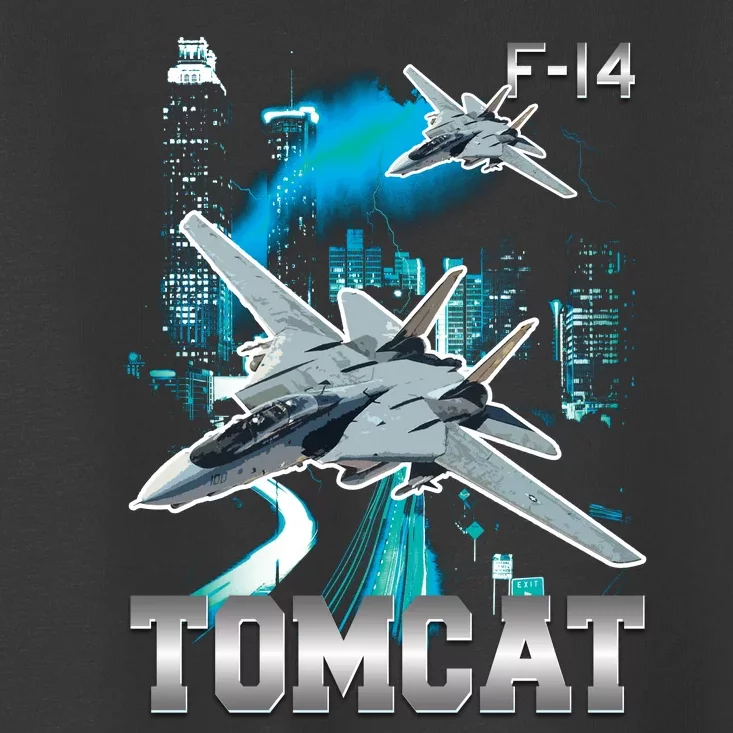 F 14 Tomcat Bootleg Style Toddler T-Shirt