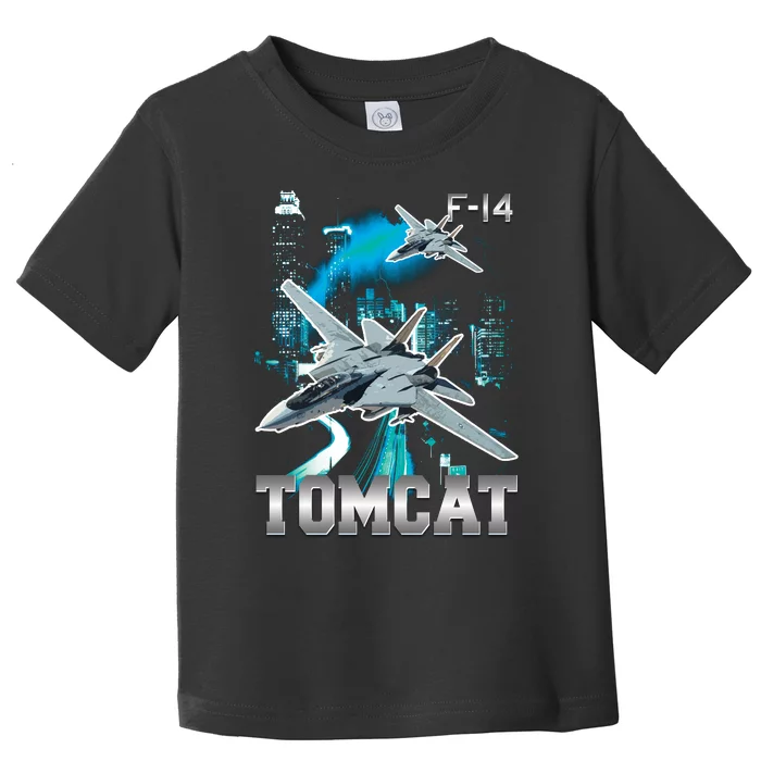 F 14 Tomcat Bootleg Style Toddler T-Shirt