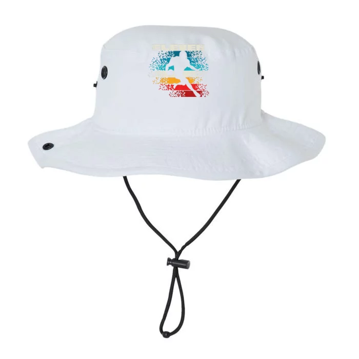 Funny 11 Year Old 11th Vintage Retro Football Birthday Party Legacy Cool Fit Booney Bucket Hat